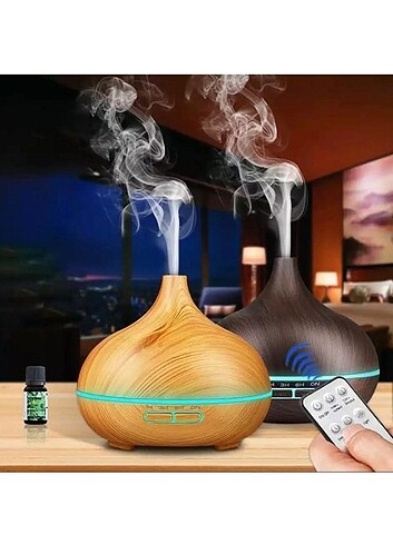 Aromatherapy humidifier kumandalı buhar makinesi 