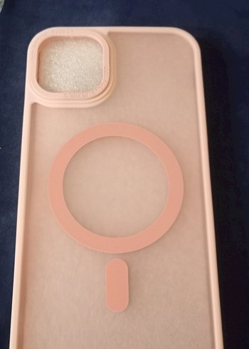 Apple 13 14 uyumlu Pembe Pastel Elastik Telefon Kılıfı - Görsel 2