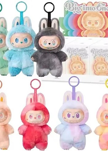 labubu Peluş Oyuncak Anahtarlık - Görsel 7