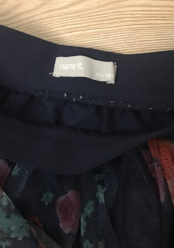 Çiçekli Fırfırlı Kız Eteği - Görsel 3