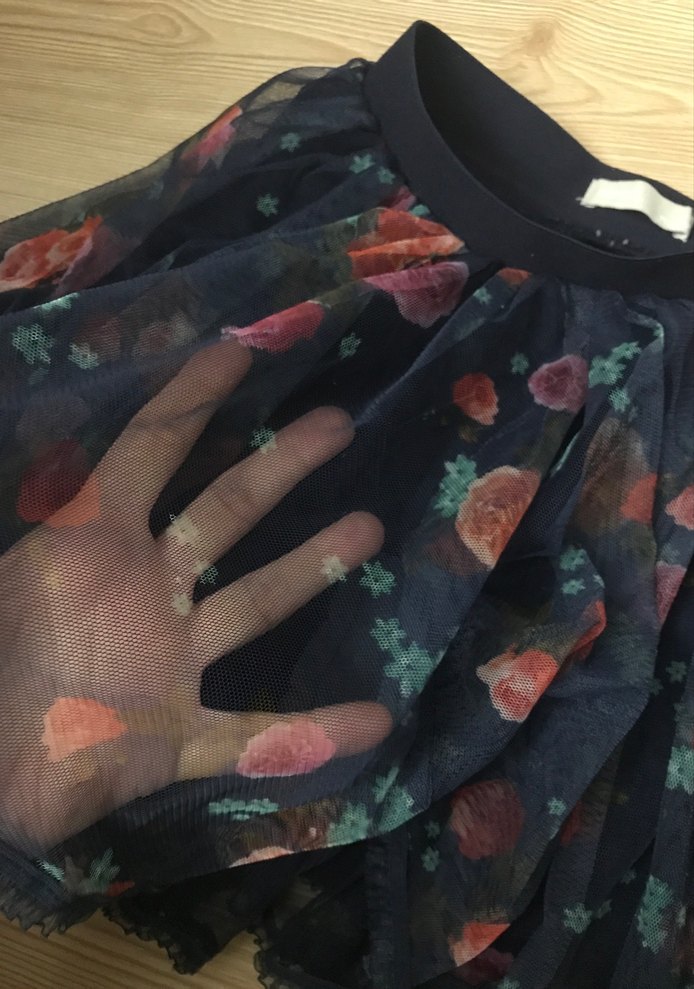 Çiçekli Fırfırlı Kız Eteği - Görsel 4