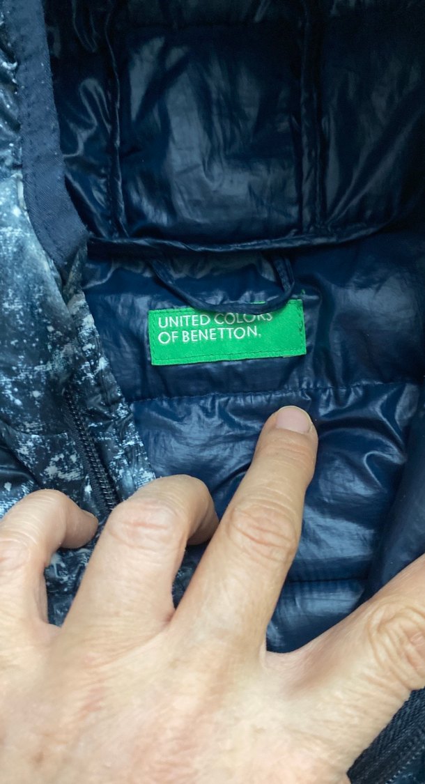 Erkek Çocuk Mavi Kapüşonlu Mont - Görsel 3