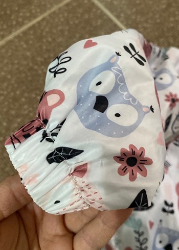 Renkli Baskılı  Çocuk Yağmurluğu - Görsel 3