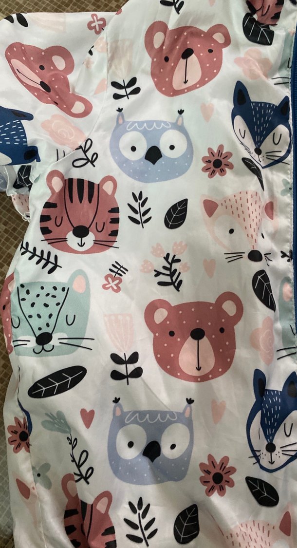 Renkli Baskılı  Çocuk Yağmurluğu - Görsel 2