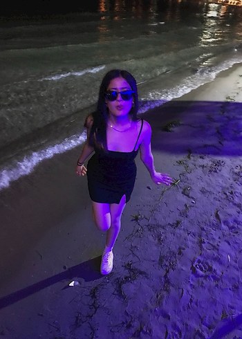 Siyah Deri Mini Straplez Elbise - Görsel 2