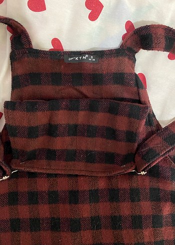 Bordo Kareli tulum - Görsel 3