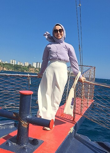 s Beden Beyaz scuba kumas etek