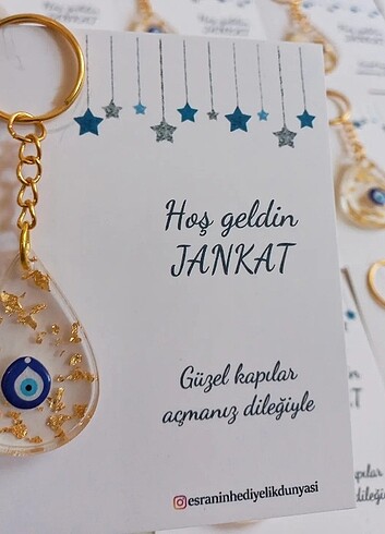 Epoksi anahtarlık 