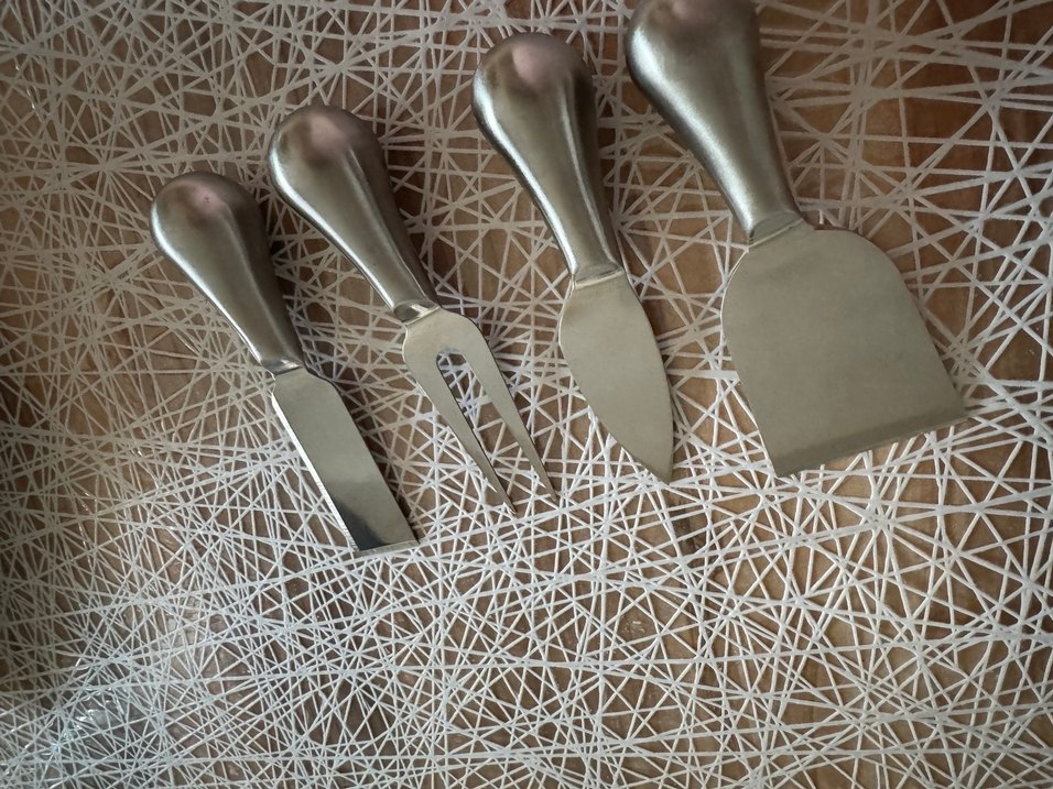 Paşabahçe metal peynir bıçağı seti - Görsel 2