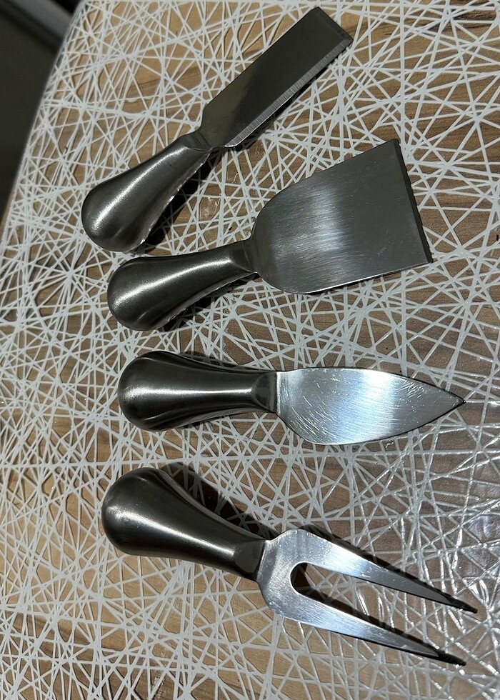 Paşabahçe metal peynir bıçağı seti - Görsel 5