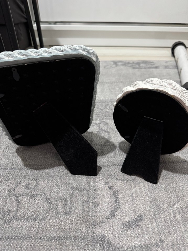 Beyaz ve Gri Halat Çerçeveler - Görsel 2