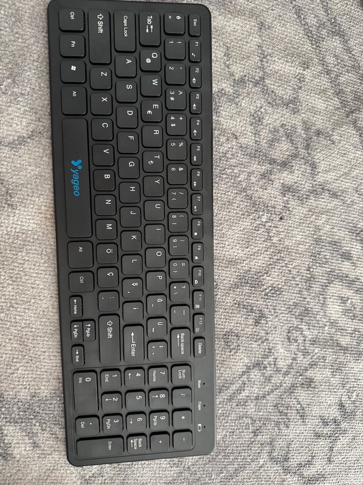 Yageo kablosuz klavye ve mouse seti - Görsel 4