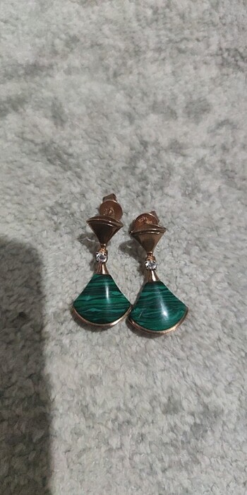 Gümüş Van cleef küpe 