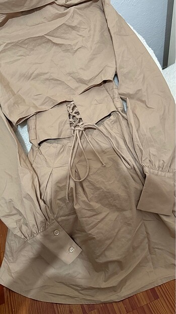 xs Beden Bershka korse elbise
