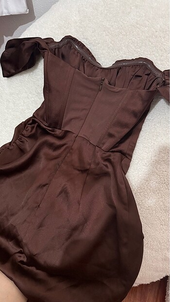 xs Beden Bershka korse elbise