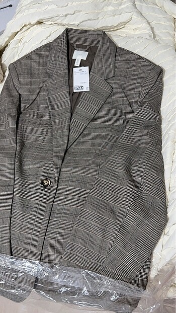 H&M Hm loose fit blazer ceket