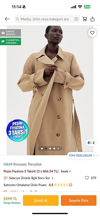 H&M H& m trenckot