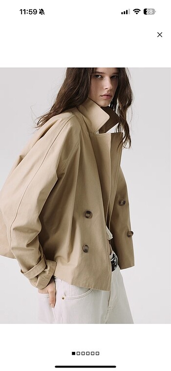 H& m trenckot
