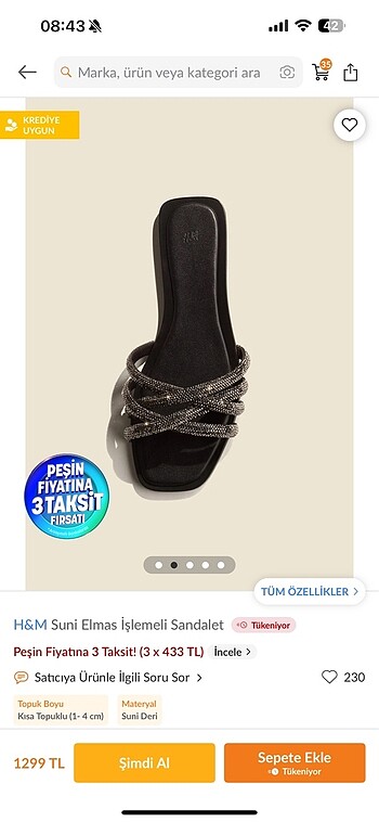 H&M H&m sandalet