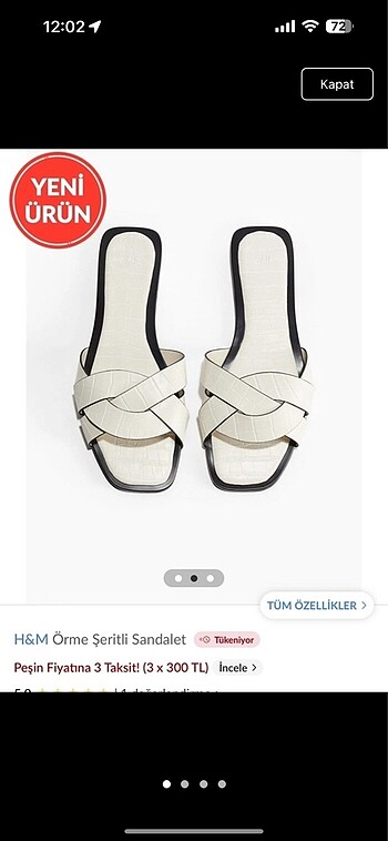 H&m sandalet