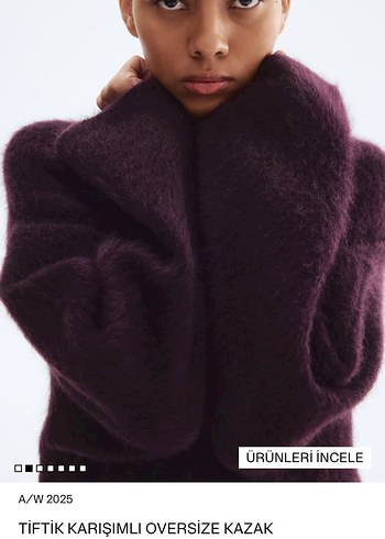 H&M H&m Oversize Tiftik Karışımlı Kazak