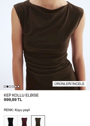 H&m kep kollu elbise
