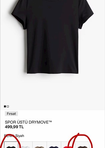 H&M H&m 3 spor sütyeni ve tişört