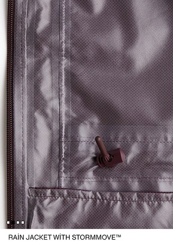 H& m   Kapüşonlu Fermuarlı Yağmurluk - Görsel 2