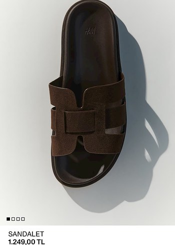 Koyu Kahverengi Erkek Terlik - Görsel 4