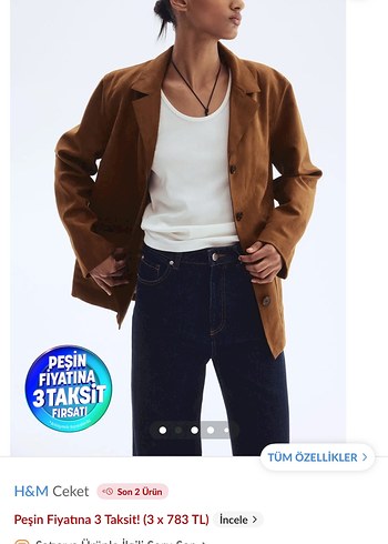 l Beden H&m ceket