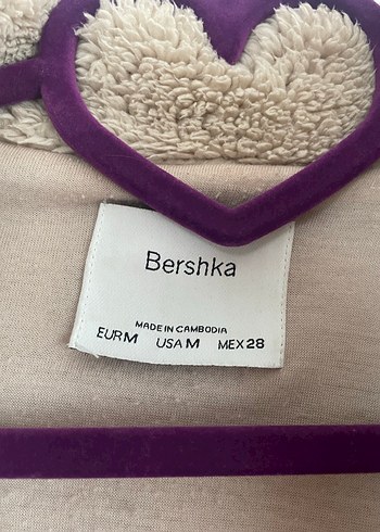 Bershka Bershka Crop Kürk Ceket