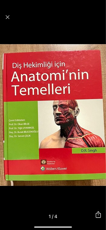 Diş hekimliği için Anatominin temelleri