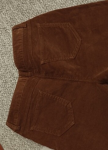 36 Beden camel Renk Kadife pantolon