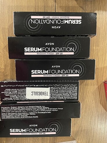 Avon güneş koruyuculu fondoten