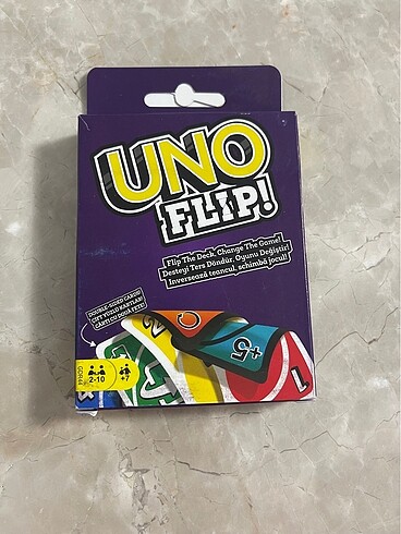UNO oyunu paketi açılmamış