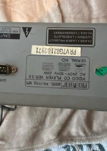 Gri VCD/CD Player PR-777G - Görsel 4