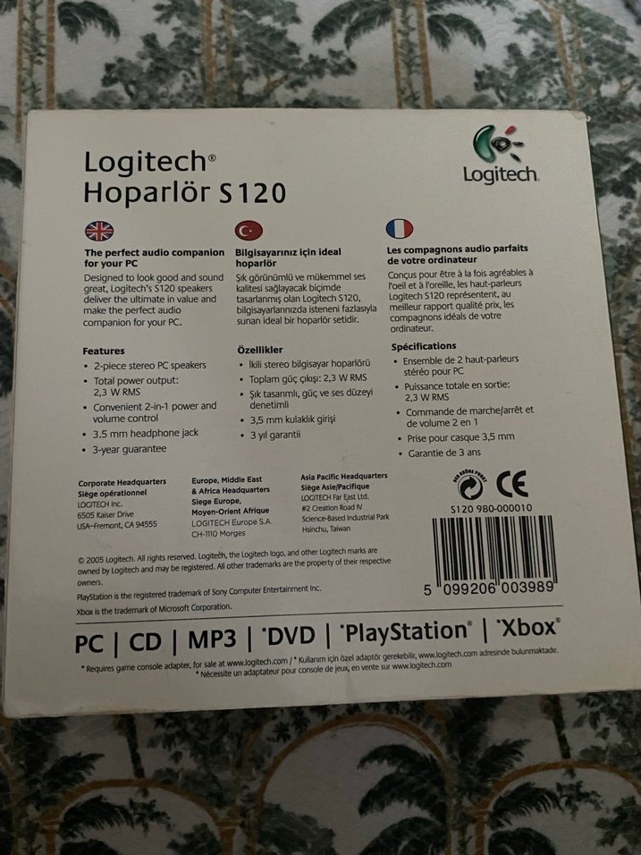 Logitech S120 Siyah Hoparlör - Görsel 4