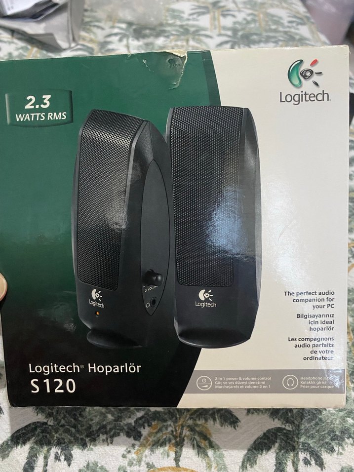Logitech S120 Siyah Hoparlör - Görsel 2