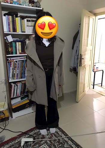 Vizon kadın kaban - Görsel 2