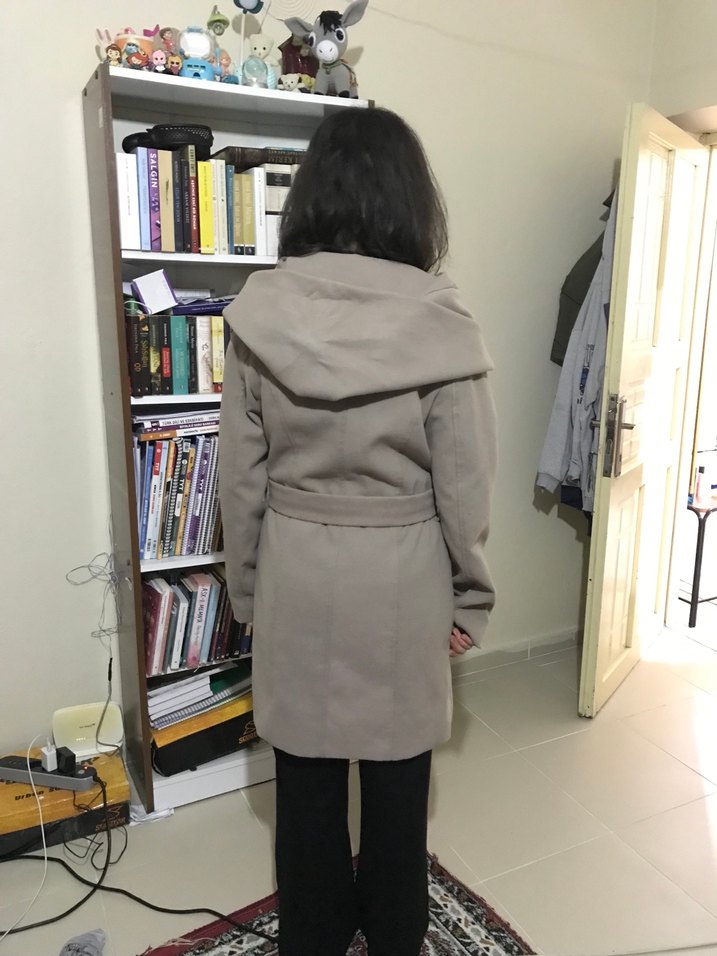 Vizon kadın kaban - Görsel 3