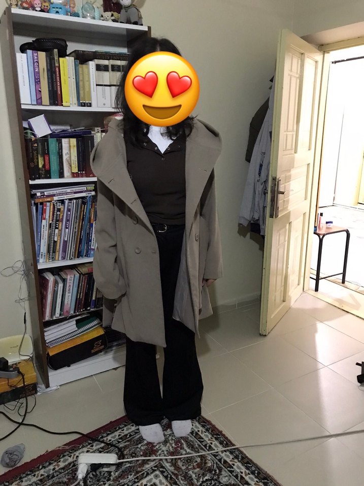 Vizon kadın kaban - Görsel 2