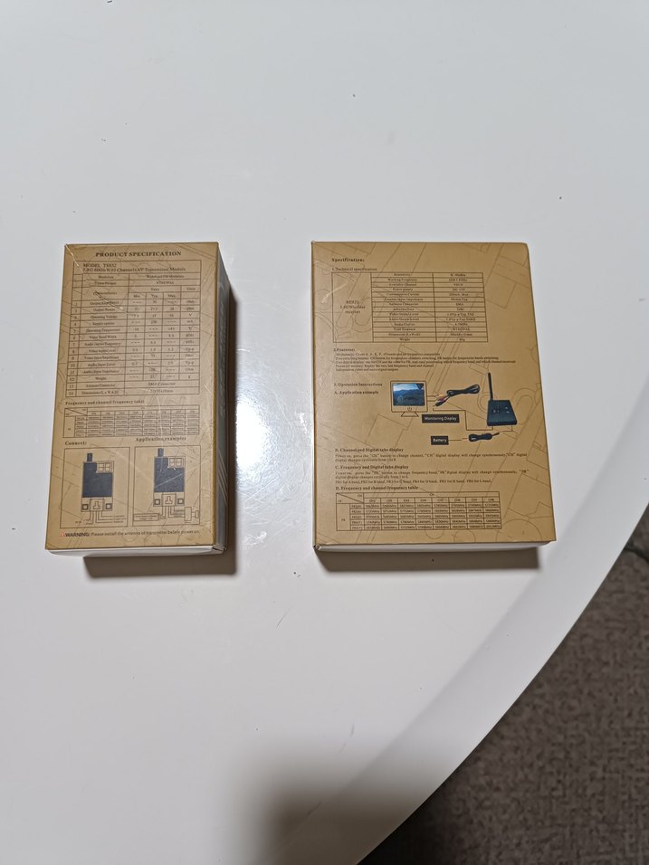 5.8G 40CH Alıcı ve Verici Seti kablosuz ses ve görüntü aktarıcı - Görsel 4