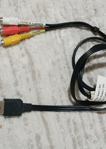 PlayStation kablosu sıfır hiç kullanılmadı ORJİNAL - Görsel 2