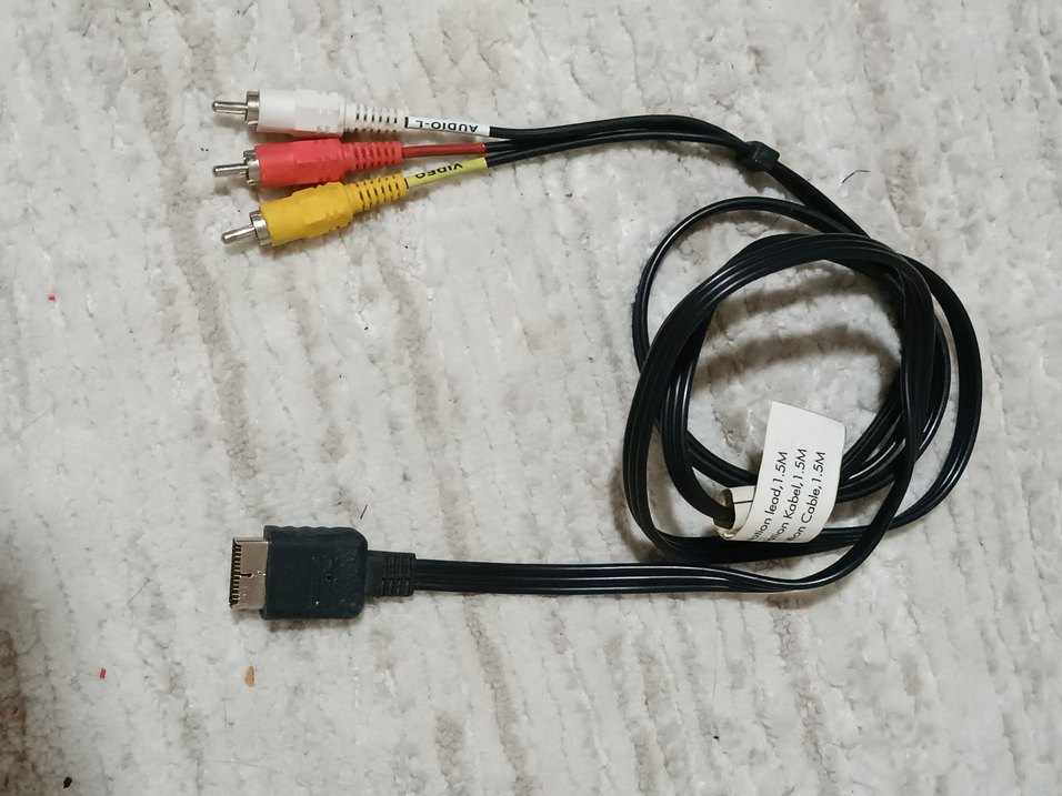 PlayStation kablosu sıfır hiç kullanılmadı ORJİNAL - Görsel 2