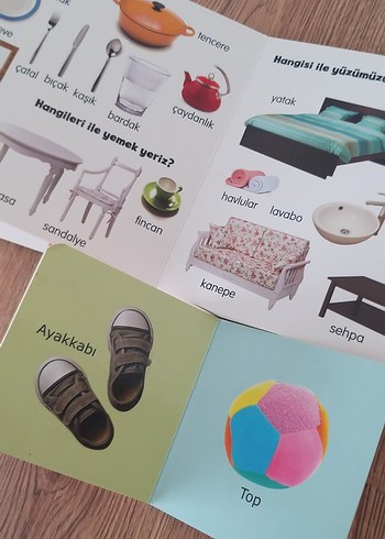 Beden Benim İlk Sözlüğüm - Nesneler Çocuk Kitabı