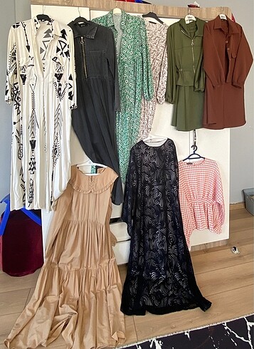 Elbise etek takım bluz - Görsel 2