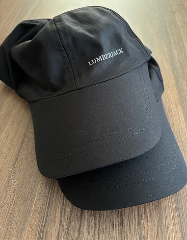 Lumberjack iki siyah şapka