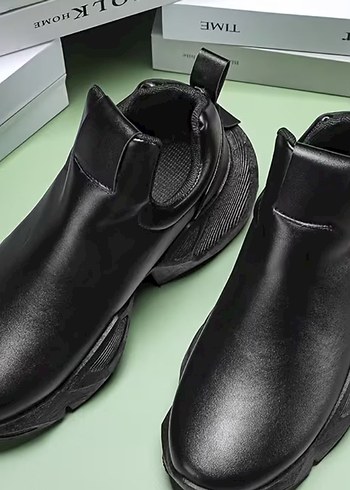 Bağcıksız bot sneaker tasarım - Görsel 7