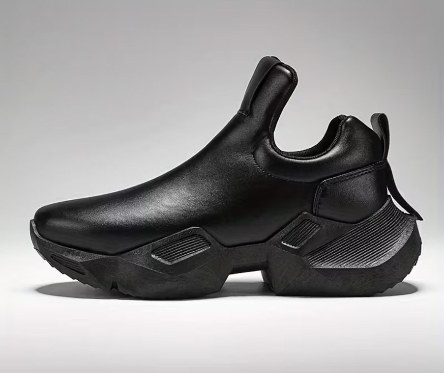 Bağcıksız bot sneaker tasarım - Görsel 2