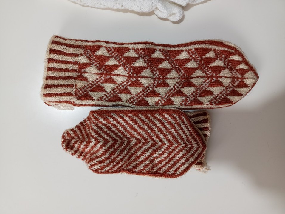 Motifli Çeyizlik Uzun Patik Çorap - Görsel 2